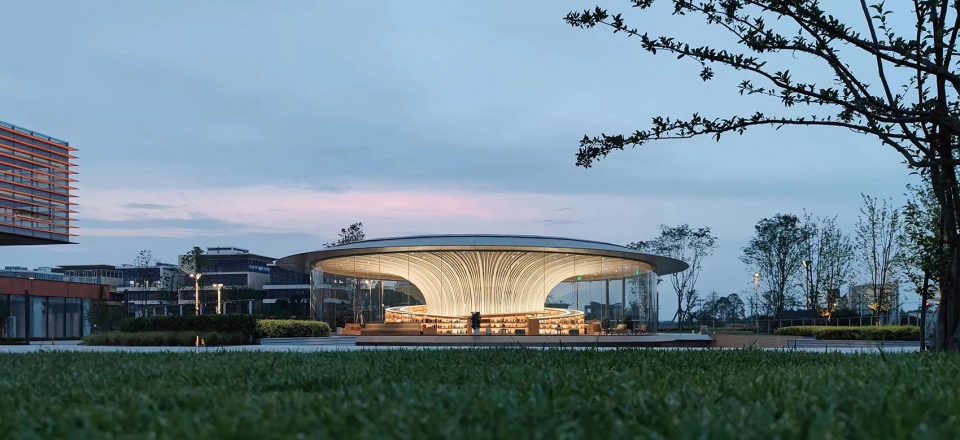 Zhiye Library Eastern New Area Chengdu by China Southwest Architectural Design and Research Institute Corp