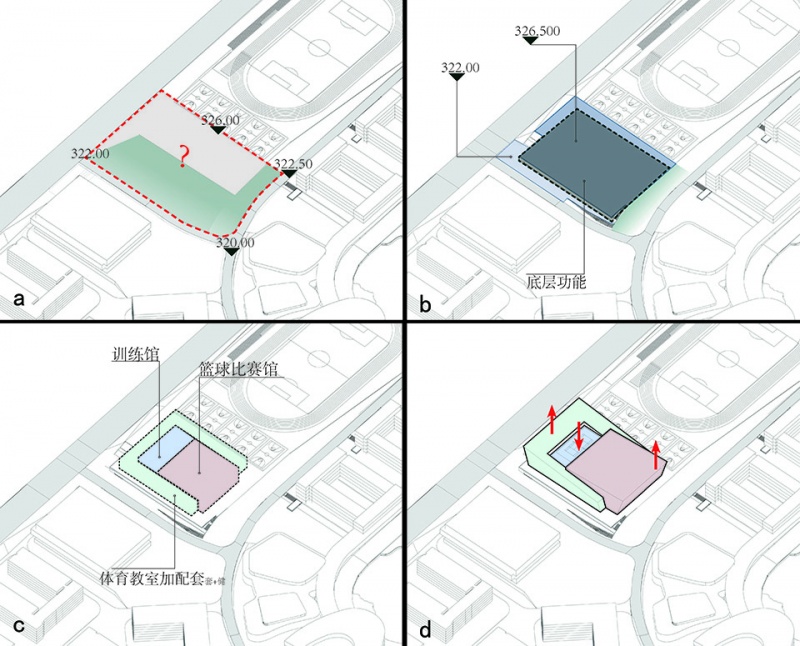 comprehensive ym of yibin campus of chengdu international school by tjad