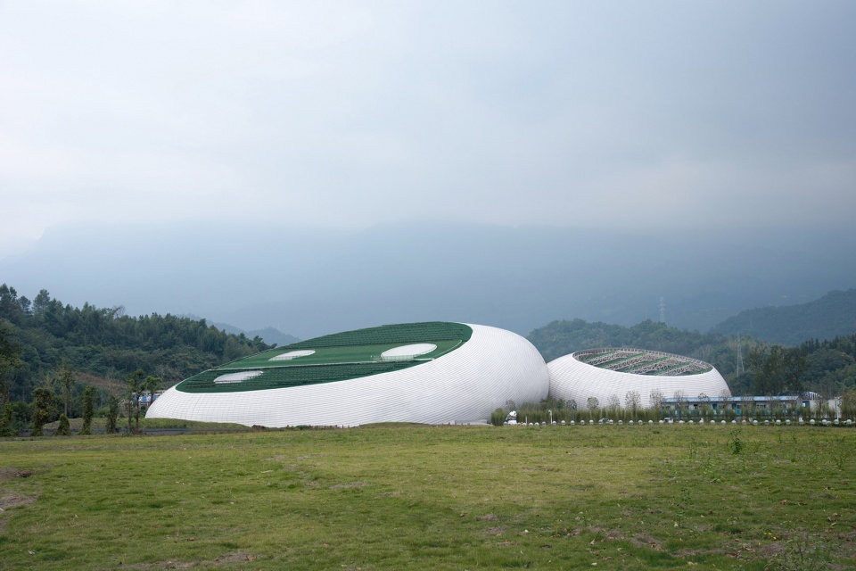 yaan panda performance center by zxd architects