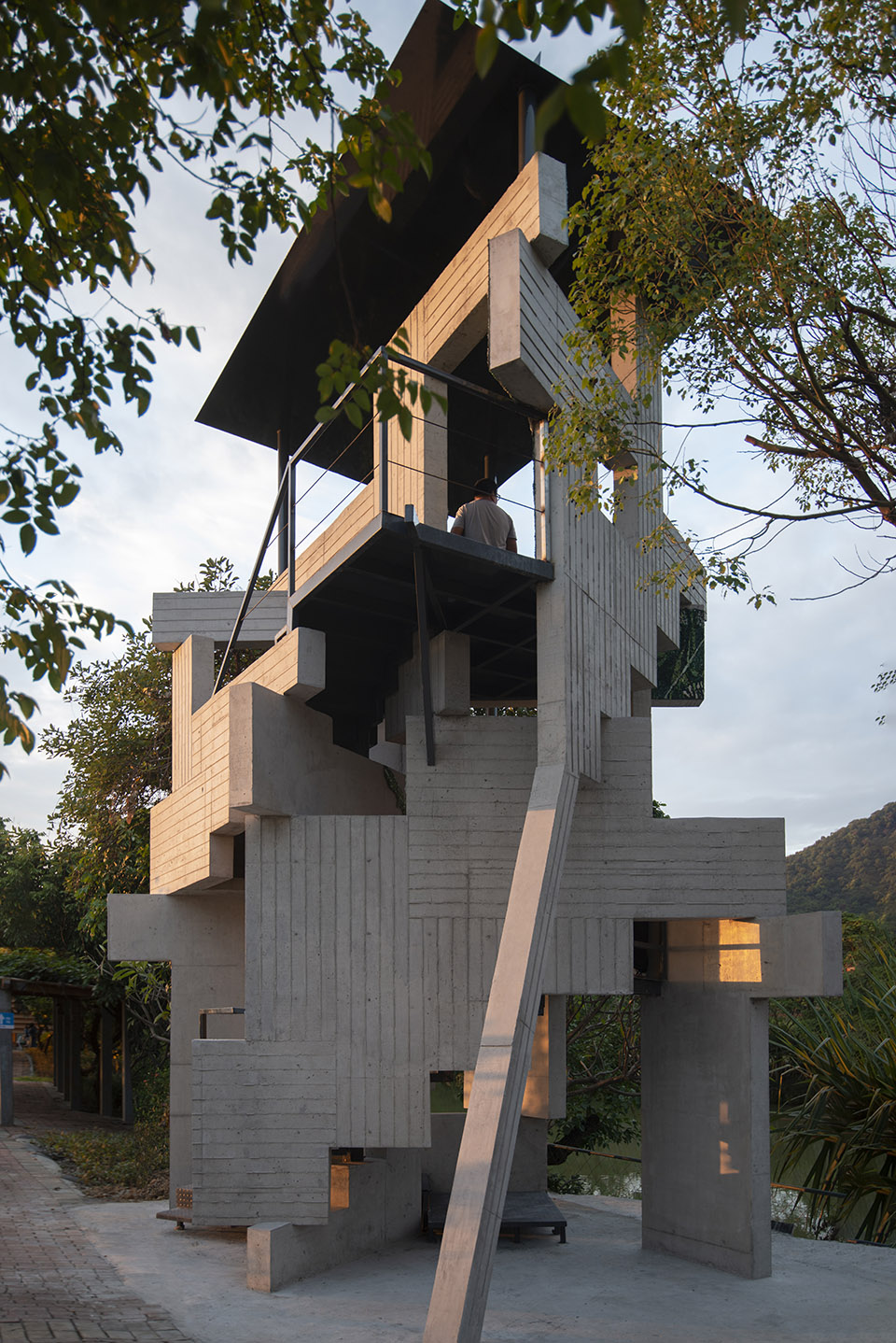 a tower of vertical nature by clab architects