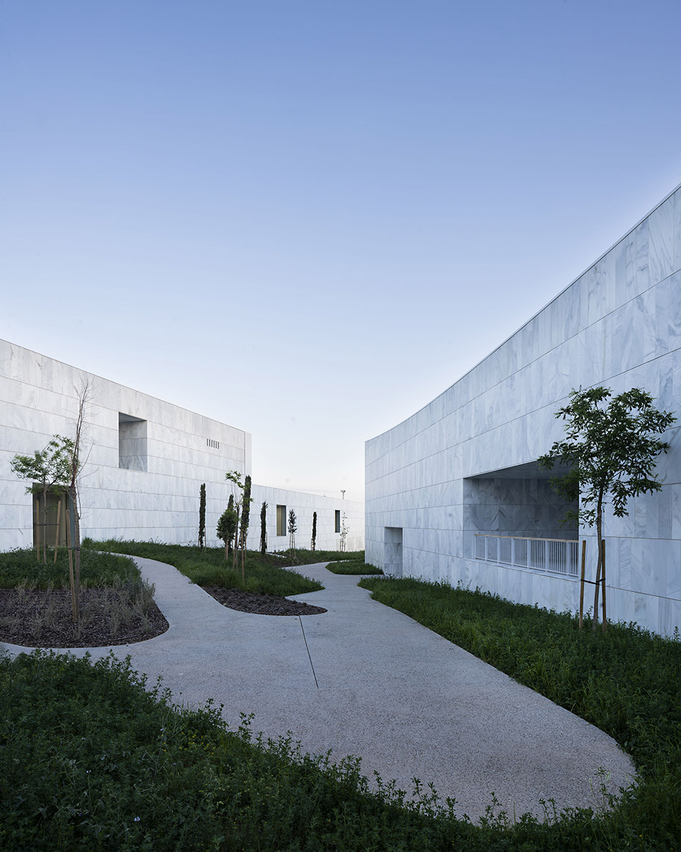 headquarters and auditorium for the university of malaga