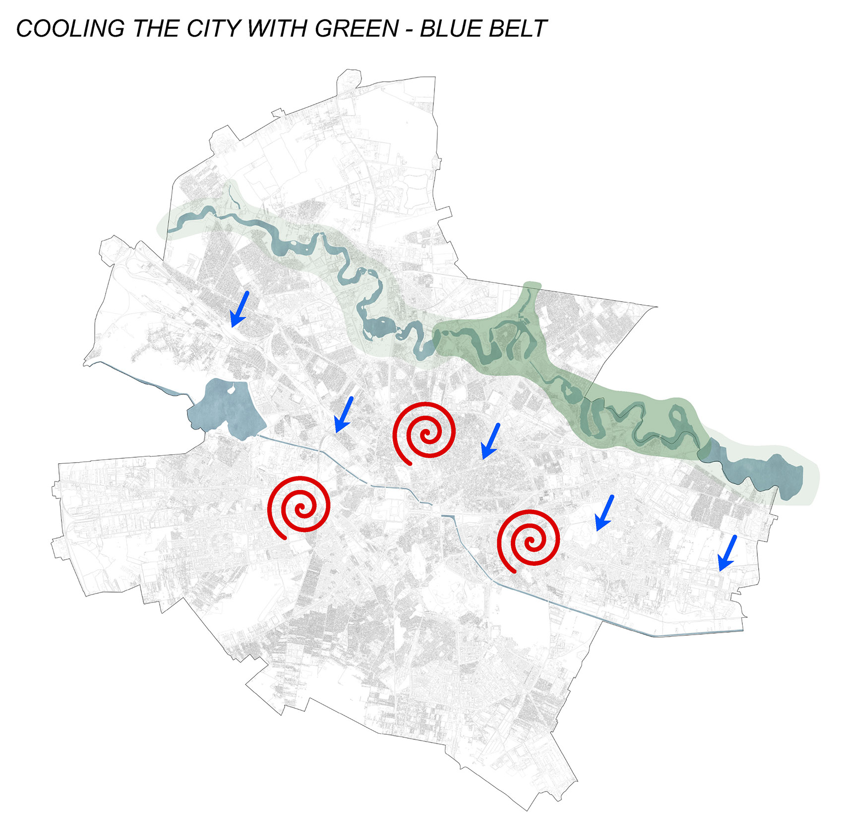 colentina lakes international design competition by pelinu projects beros abdul arhitecti