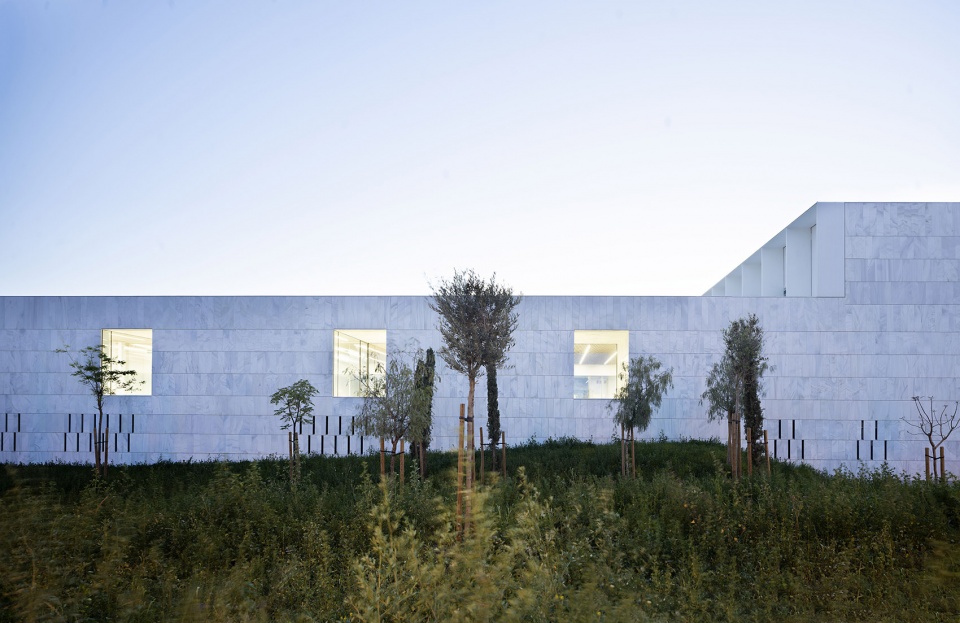 headquarters and auditorium for the university of malaga