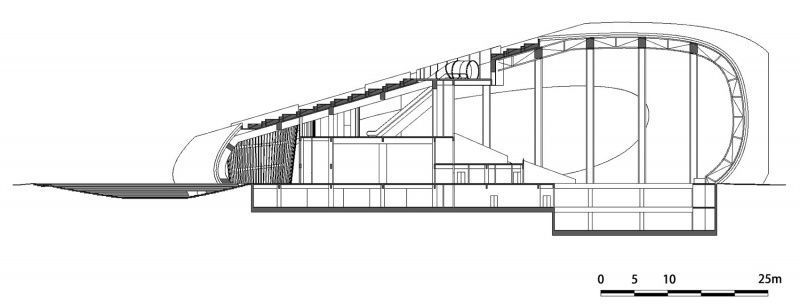 yaan panda performance center by zxd architects