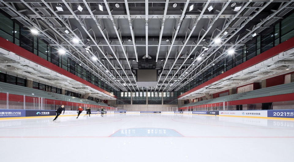wukesong ice sports center china by biad zxd architects