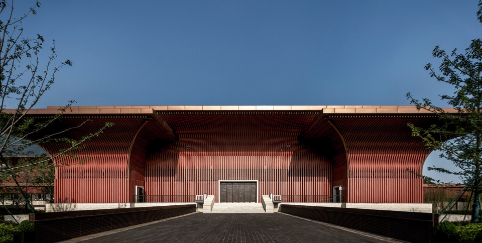 phase 2 of maitreya altar by hangzhou ouyuan architectural design