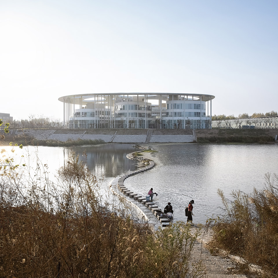 rizhao tea innovation park by kong xiangwei studio