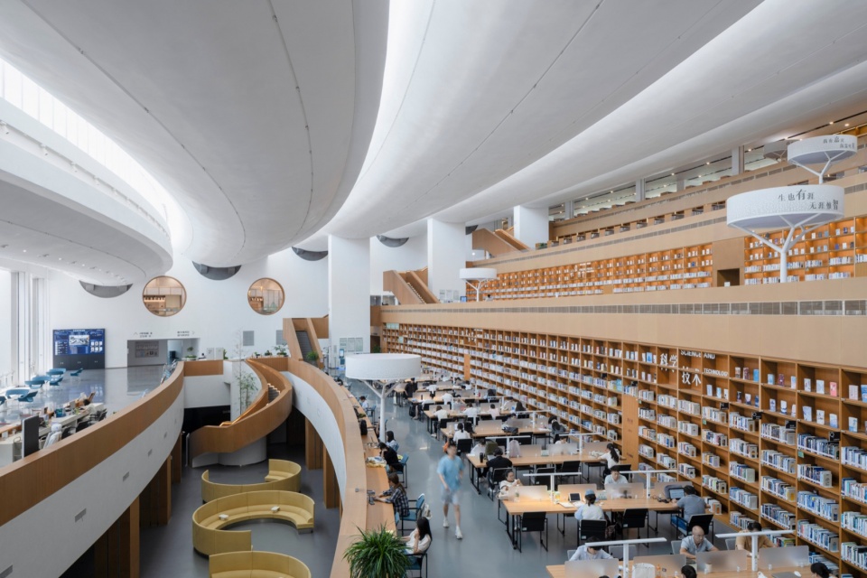 wuhan dongxihu cultural center by cadg daqiarchitects