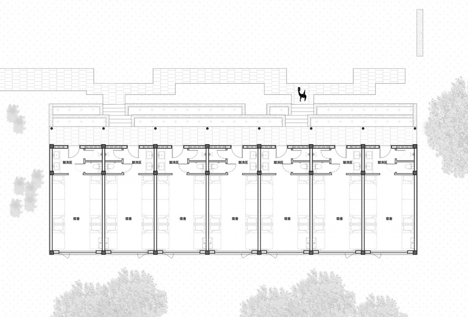 The renovation of the Educated Youth Hostel in the second phase