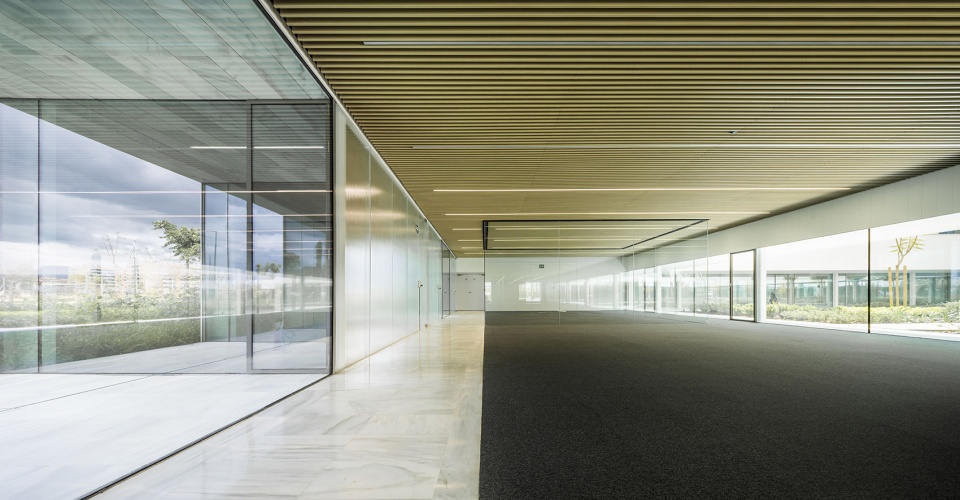 headquarters and auditorium for the university of malaga