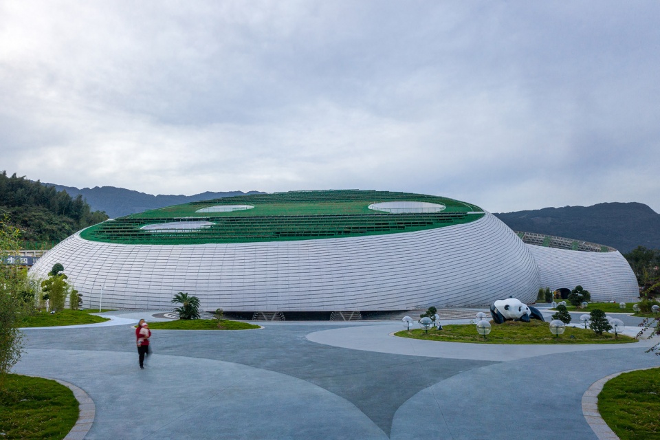 yaan panda performance center by zxd architects