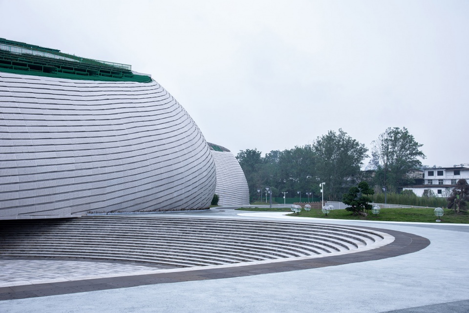 yaan panda performance center by zxd architects