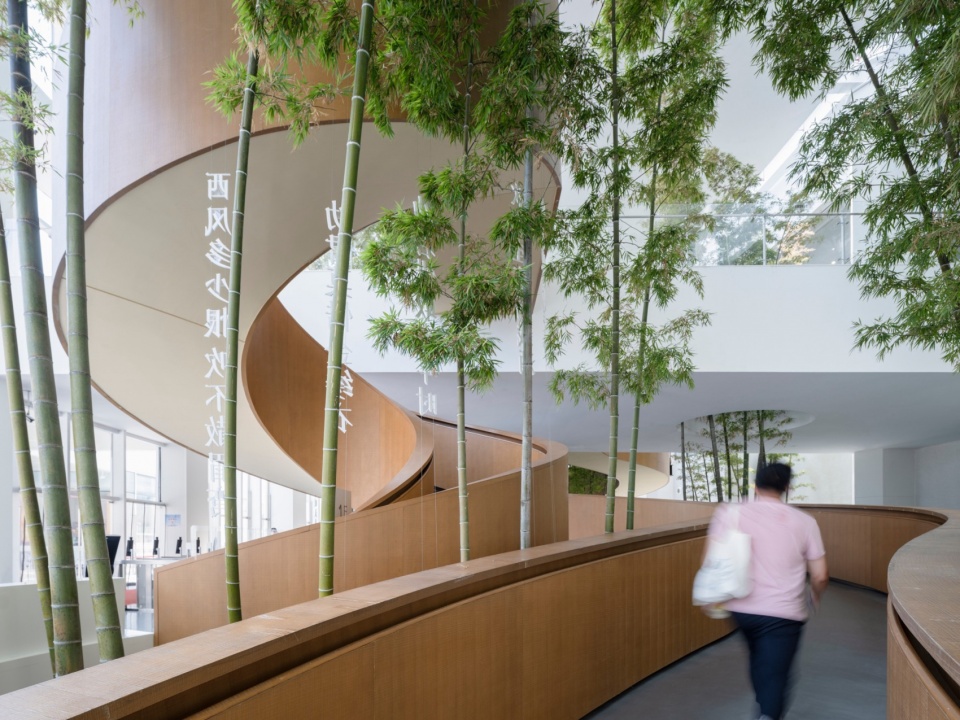 wuhan dongxihu cultural center by cadg daqiarchitects