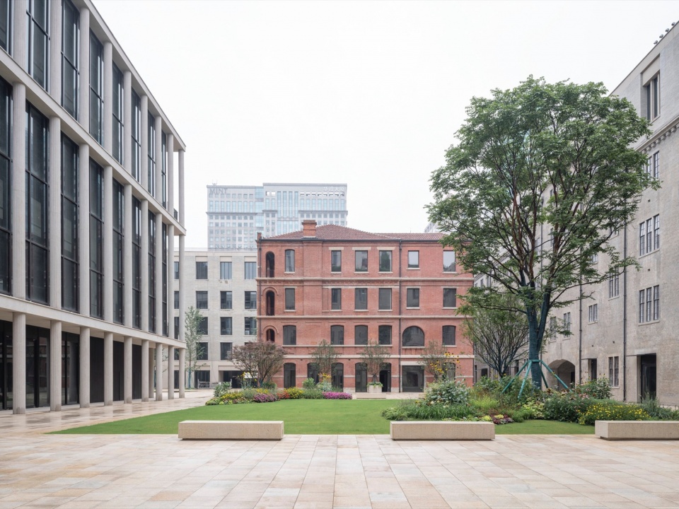 The new Bund City Hall Plaza by David Chipperfield Architects Shanghai