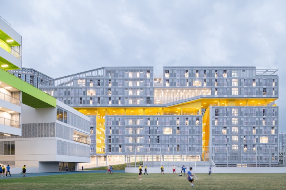 Futian High School Campus China by reMIXstudio dsi