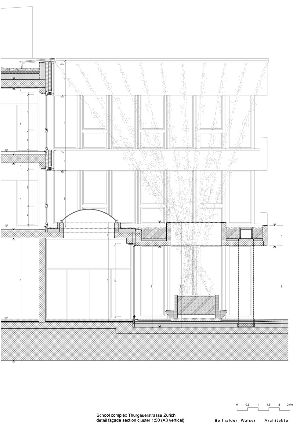 new school complex on thurgauerstrasse by bollhalder walser architektu