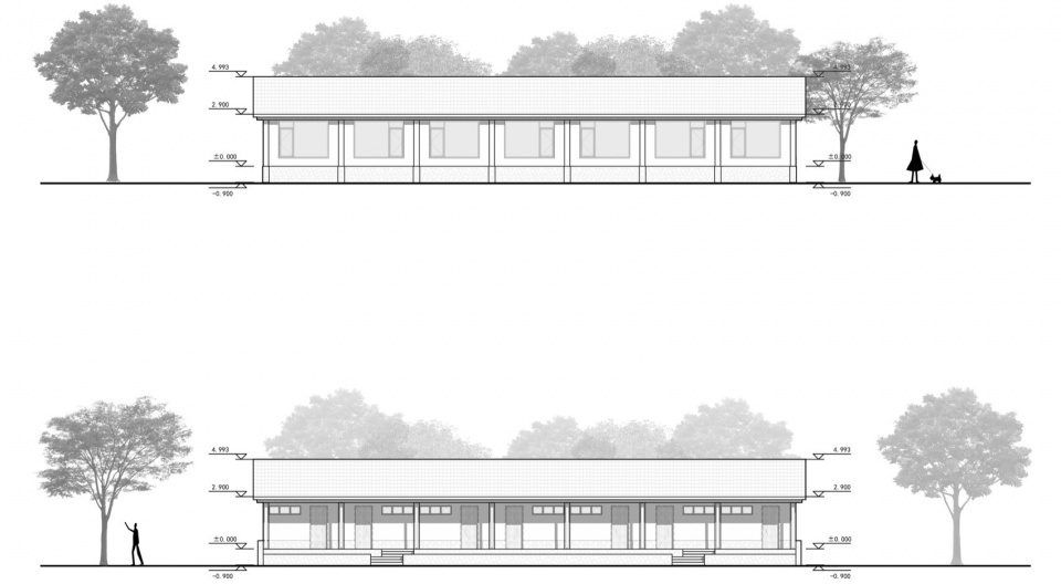 The renovation of the Educated Youth Hostel in the second phase