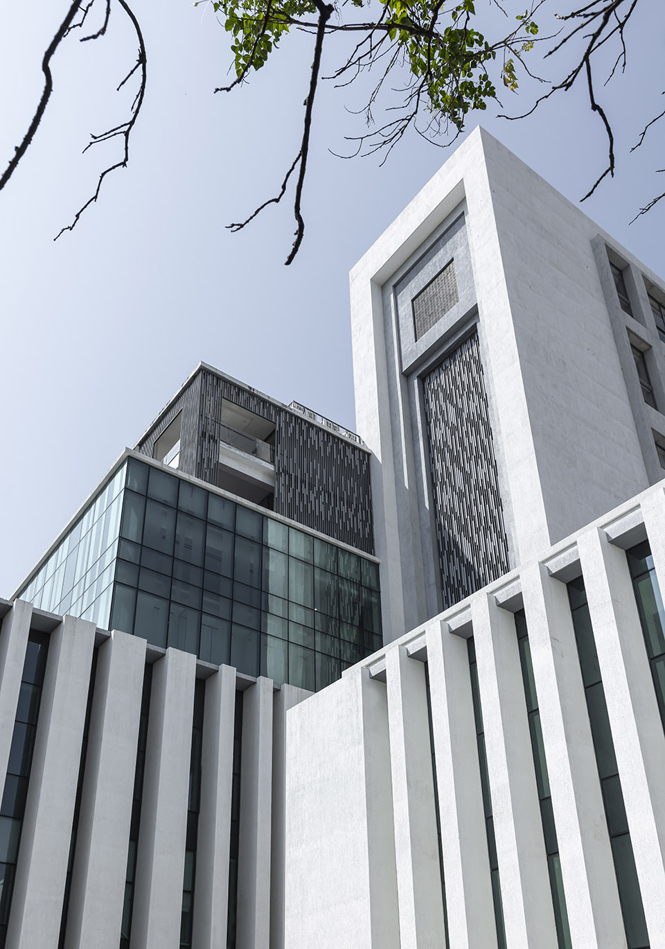 sona university centre and library block
