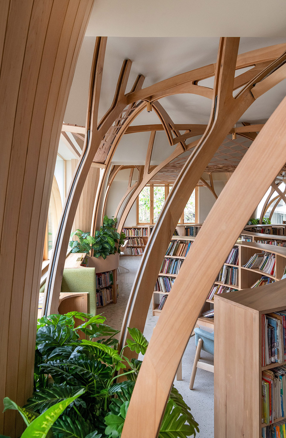 the forest of knowledge by studio hinge