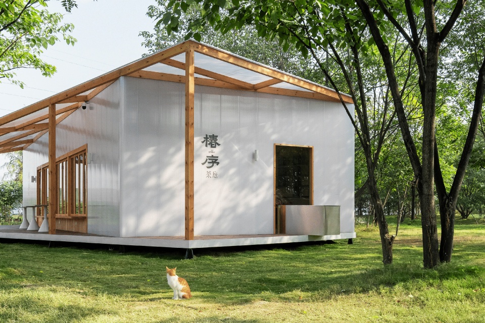 xian spring tea garden by immediacy design and research office