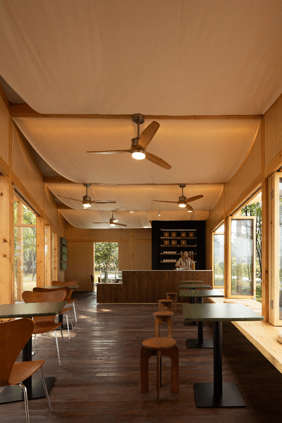 xian spring tea garden by immediacy design and research office