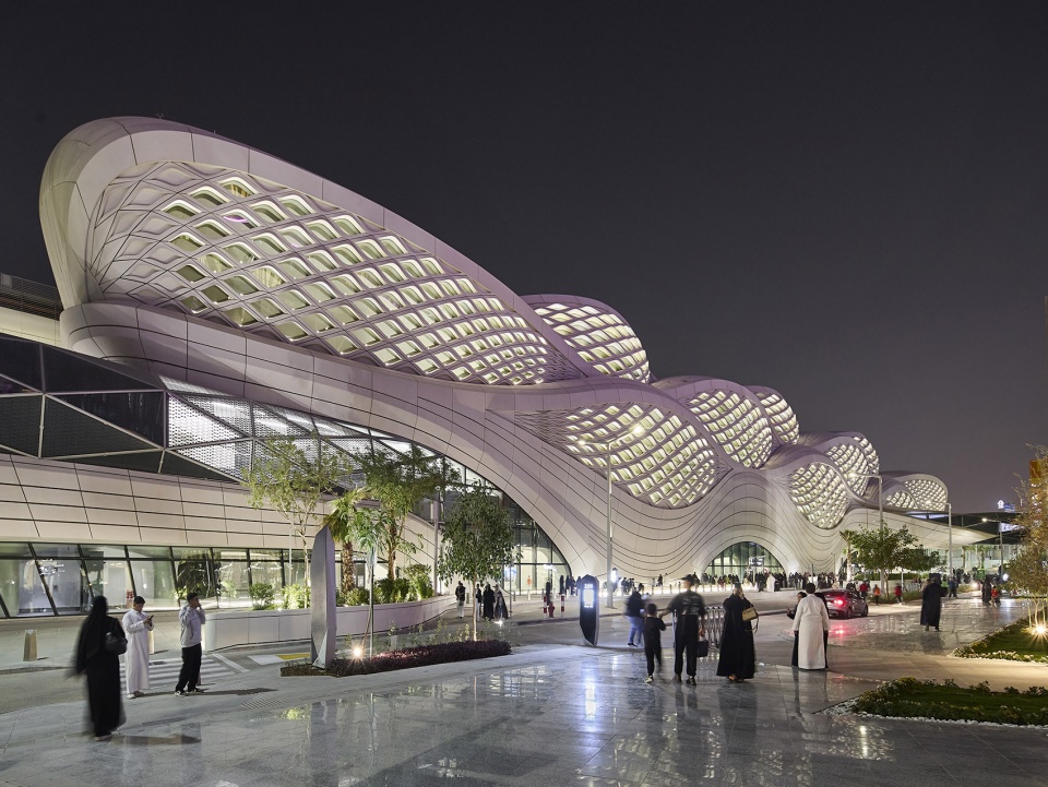 riyadh metro network by zaha hadid architects