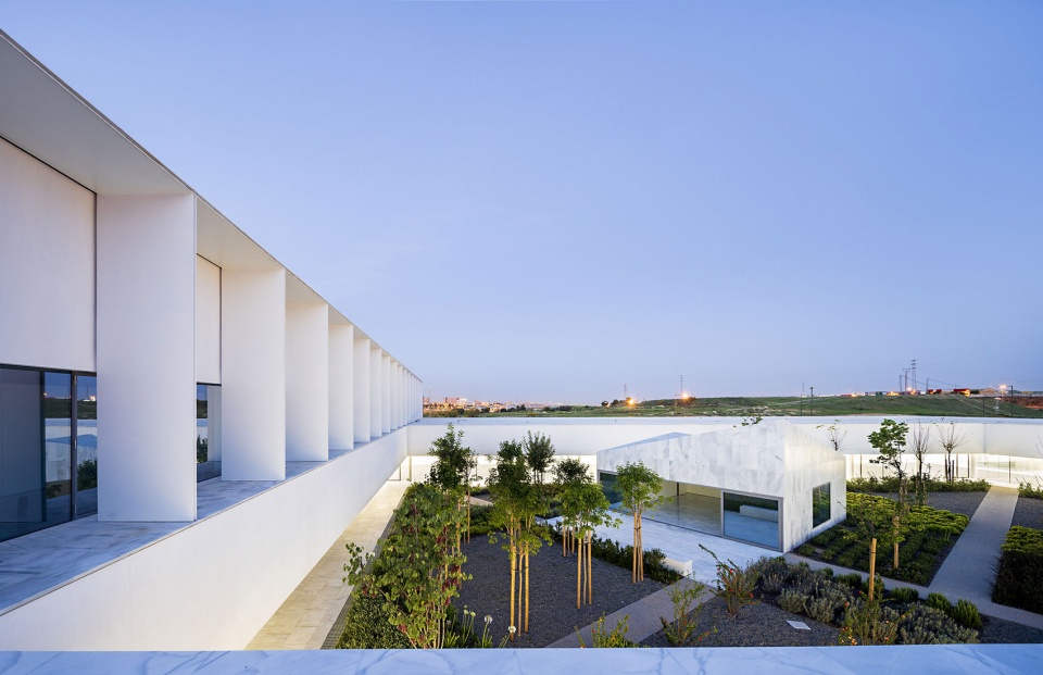 headquarters and auditorium for the university of malaga