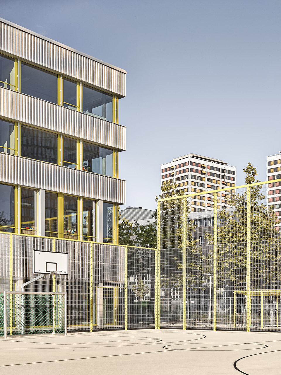 new school complex on thurgauerstrasse by bollhalder walser architektu