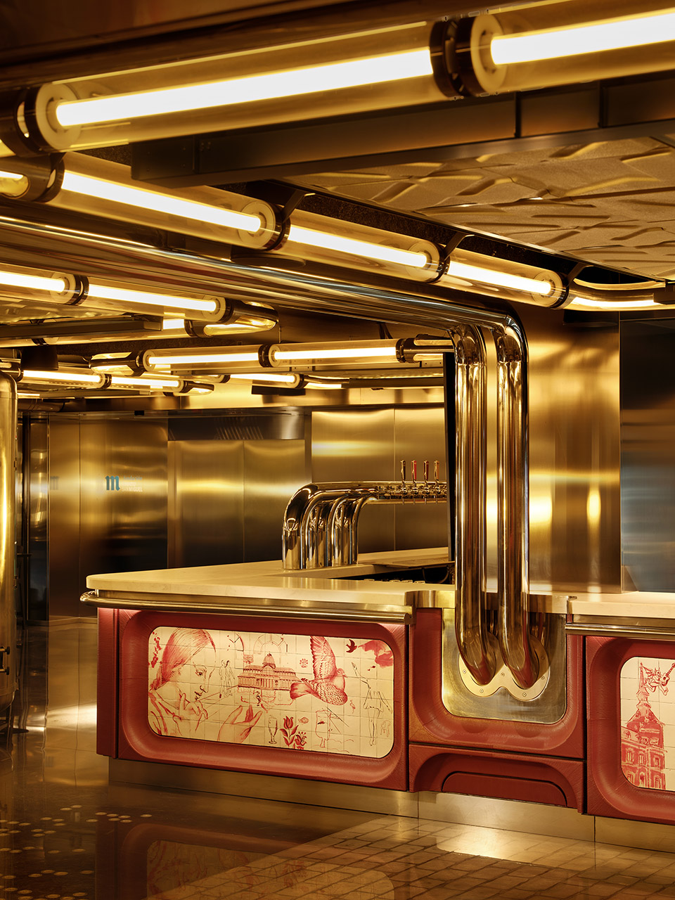 plaza mahou by external reference architects