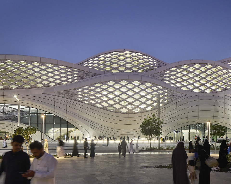 riyadh metro network by zaha hadid architects