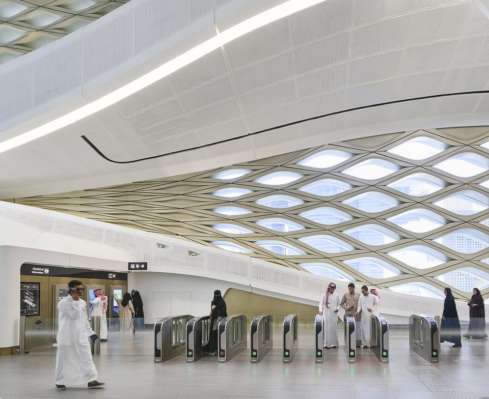 riyadh metro network by zaha hadid architects