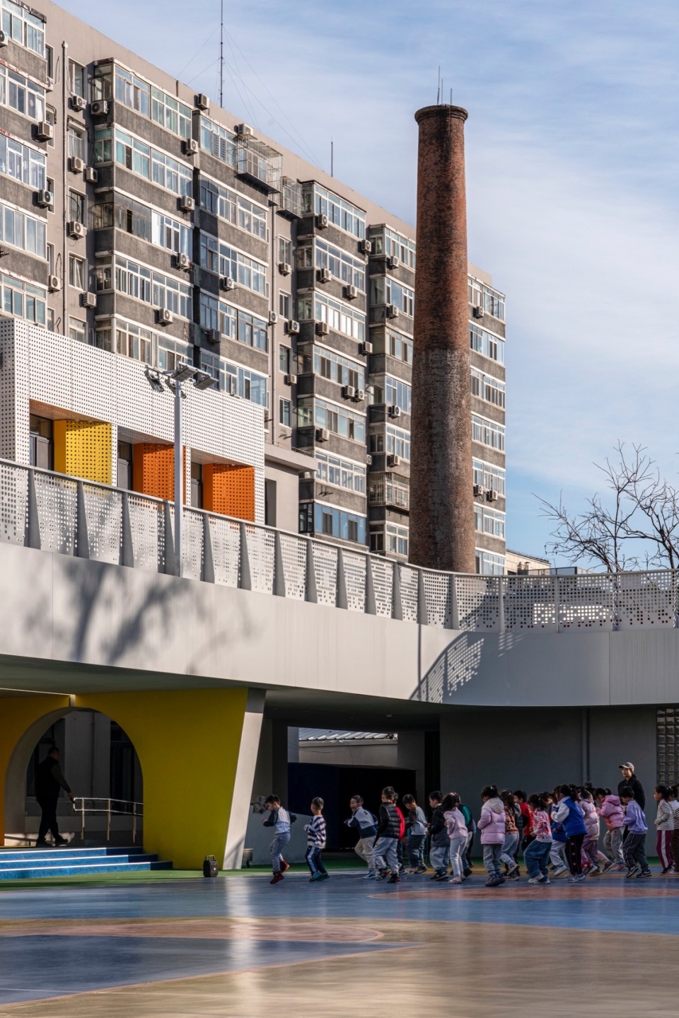 Beijing New Century Experimental Primary School Renovation Design by URBANUS