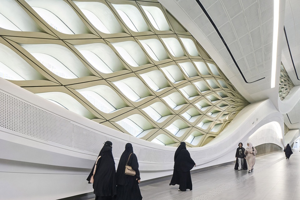 riyadh metro network by zaha hadid architects