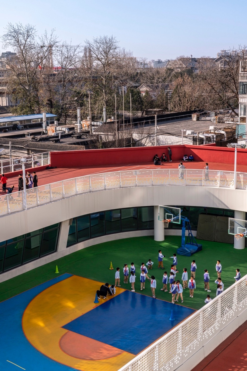 Beijing New Century Experimental Primary School Renovation Design by URBANUS