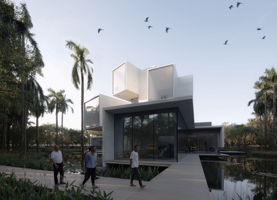 Shunde Yunlu Wetland Museum by Studio Link Arc