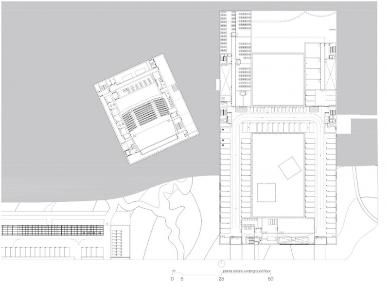 headquarters and auditorium for the university of malaga