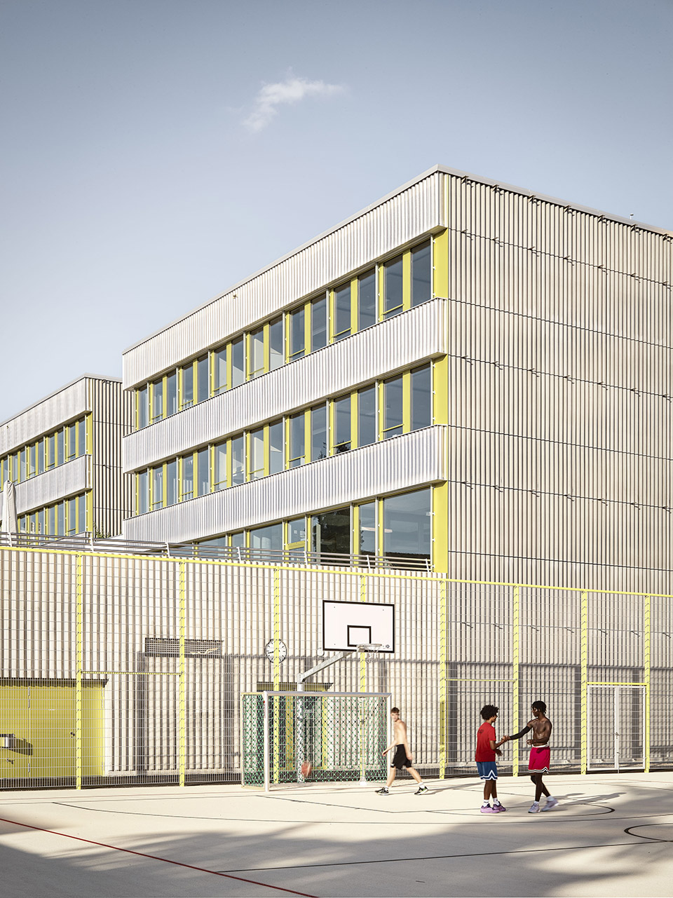 new school complex on thurgauerstrasse by bollhalder walser architektu