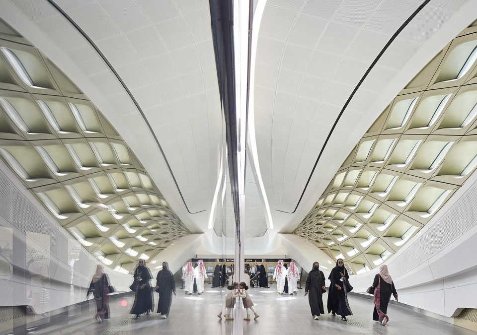 riyadh metro network by zaha hadid architects