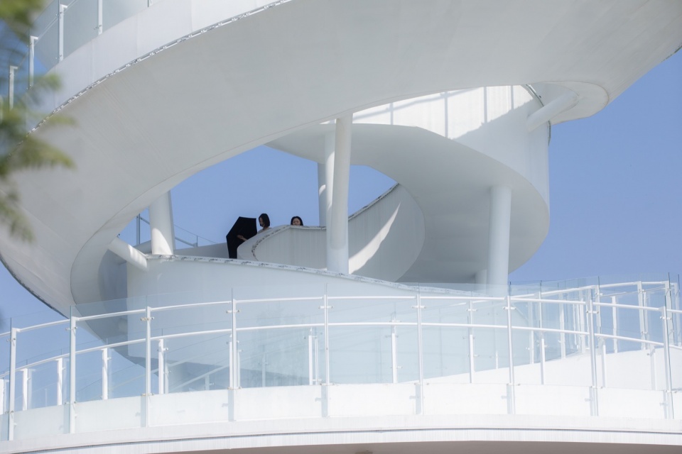 Lujiatan Wetland Park Commercial Service Center