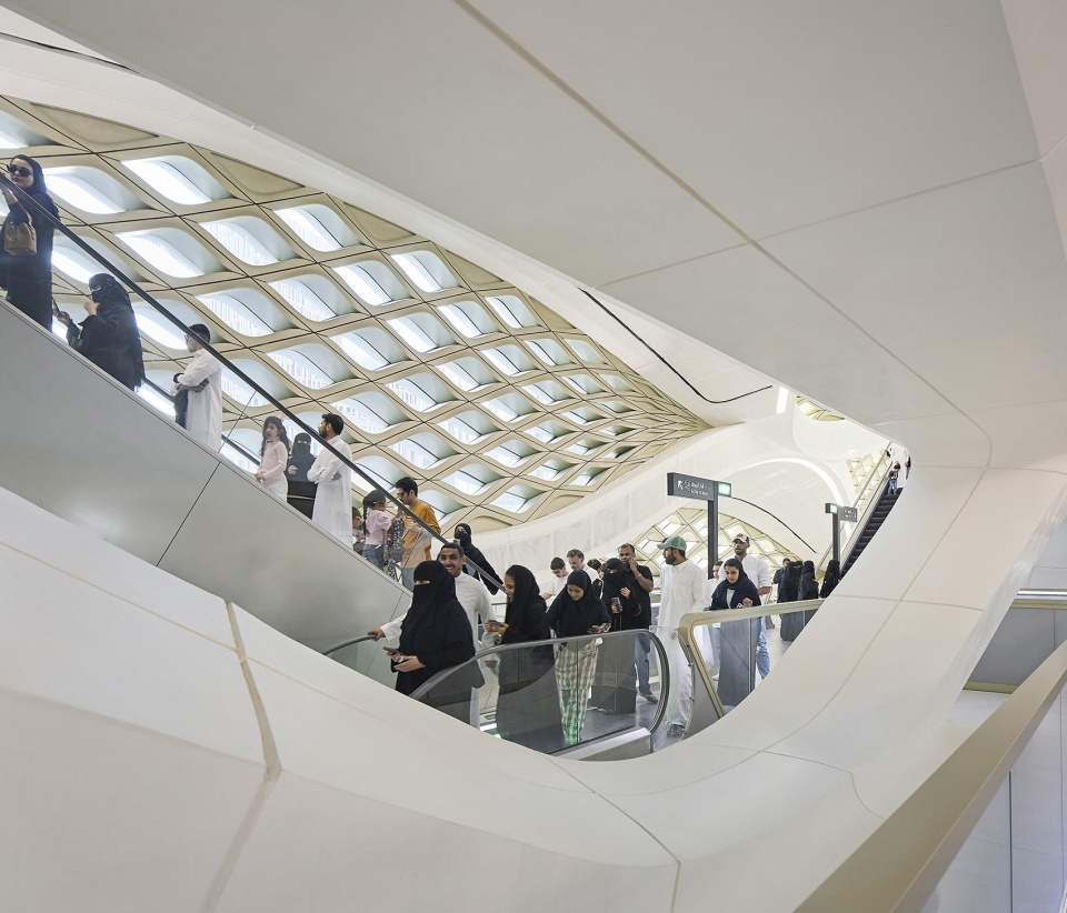 riyadh metro network by zaha hadid architects