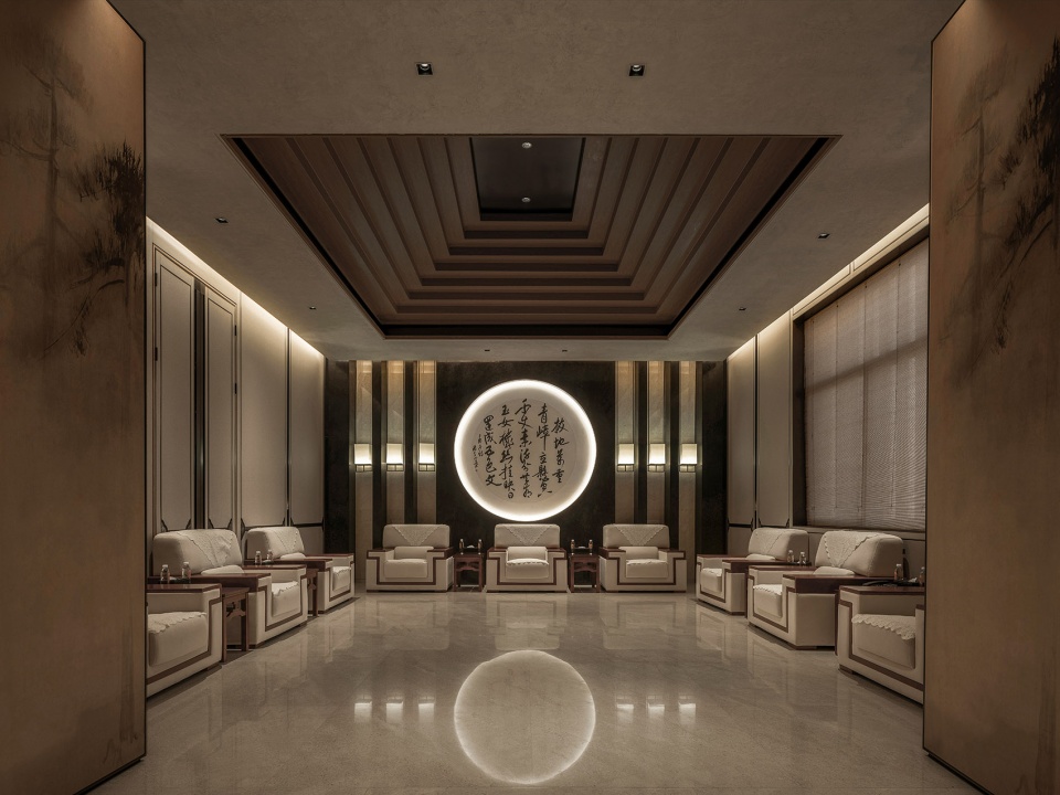 phase 2 of maitreya altar by hangzhou ouyuan architectural design