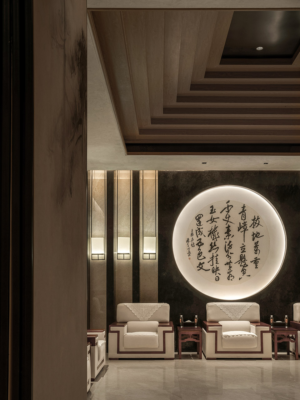 phase 2 of maitreya altar by hangzhou ouyuan architectural design