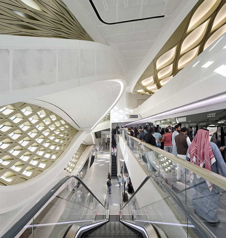 riyadh metro network by zaha hadid architects