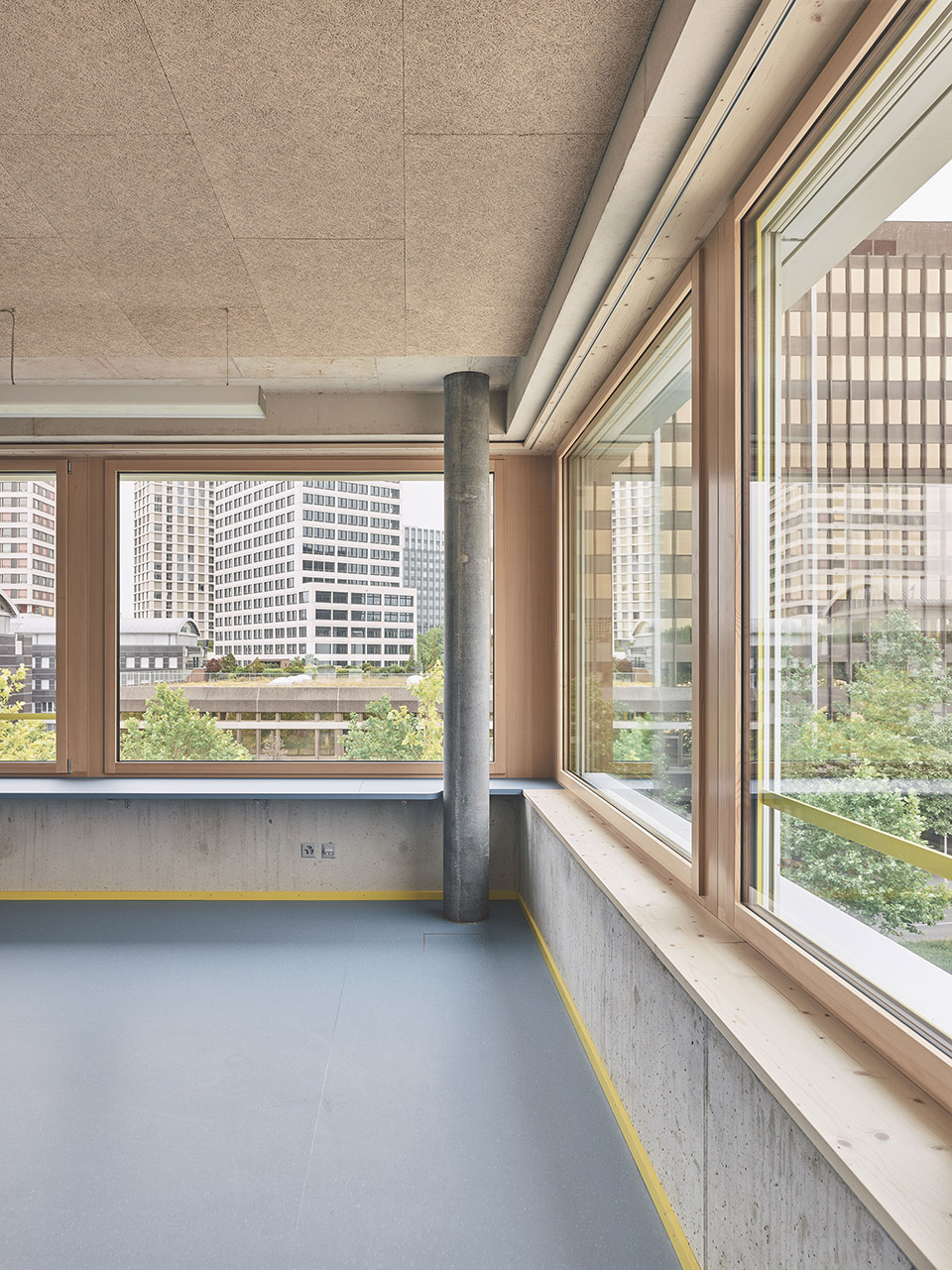 new school complex on thurgauerstrasse by bollhalder walser architektu