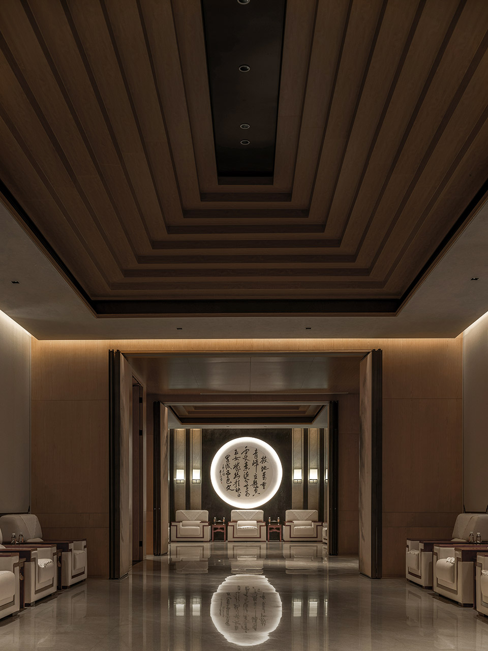 phase 2 of maitreya altar by hangzhou ouyuan architectural design