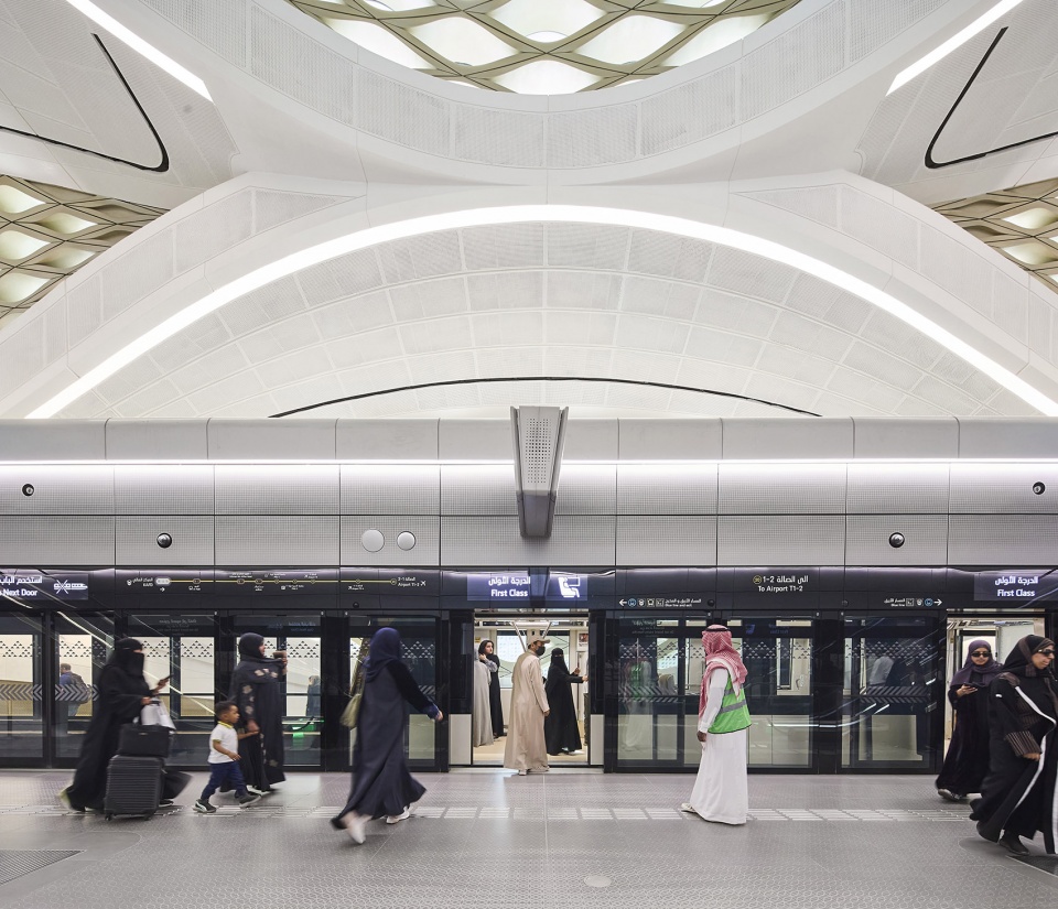 riyadh metro network by zaha hadid architects