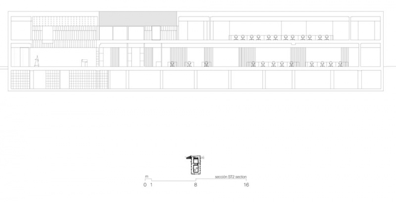 headquarters and auditorium for the university of malaga