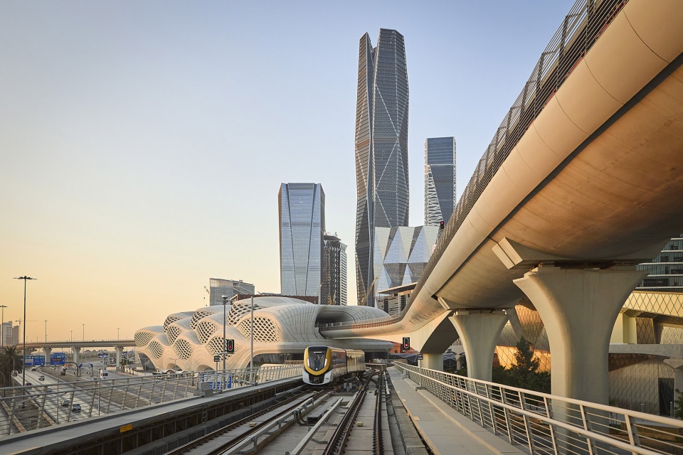 riyadh metro network by zaha hadid architects