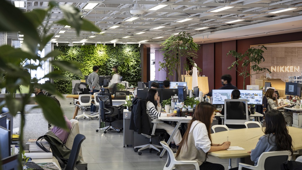 nikken sekkei shanghai office by nikken sekkei