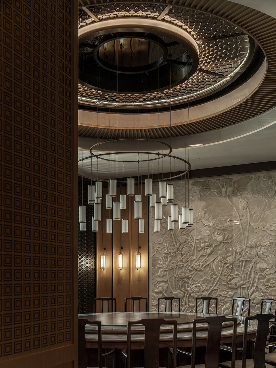 phase 2 of maitreya altar by hangzhou ouyuan architectural design